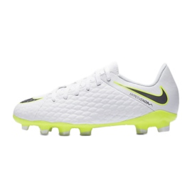 Chaussures de football Nike Hypervenom Phantom 3Academy Fg Jr AJ4119-107 multicolore blanc 1