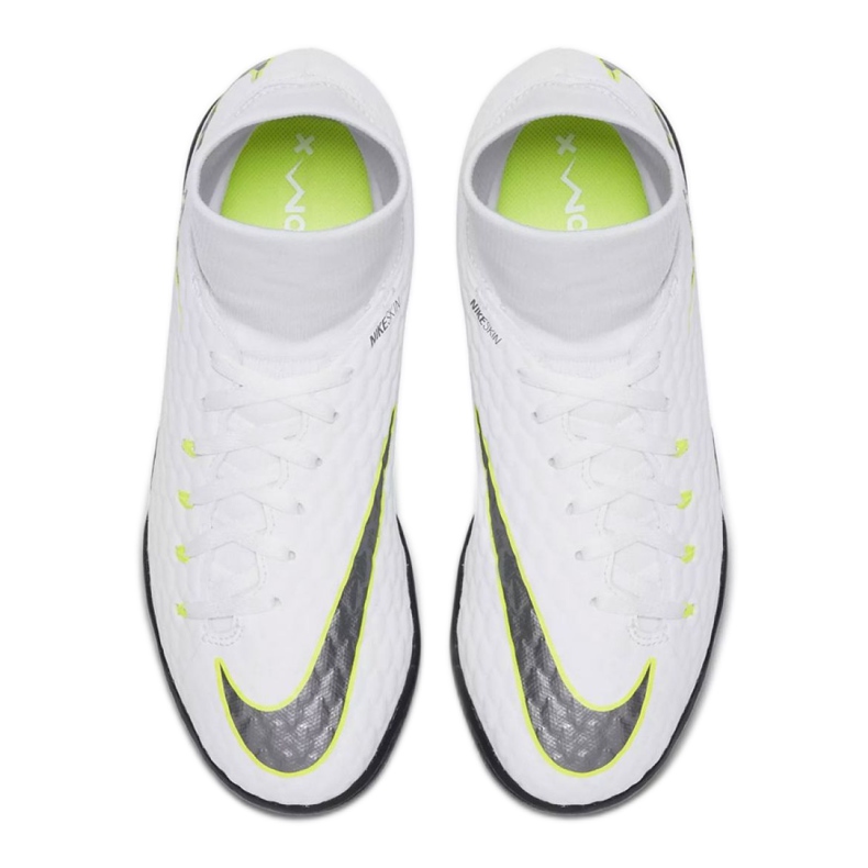 Chaussures de football Nike Hypervenom PhantomX 3 Academy Df Tf Jr AH7293-107 blanche blanche 1 Chaussures de football Nike Hypervenom PhantomX 3 Academy Df Tf Jr AH7293-107 blanche blanche 1