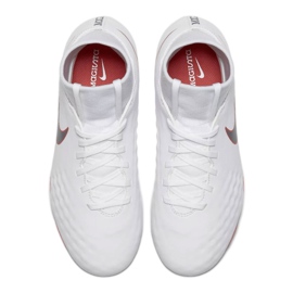 Nike Magista Obra 2 Academy Df Fg Jr AH7313-107 chaussures de football multicolore blanche 1
