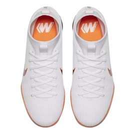 Chaussures de football Nike Mercurial SuperflyX 6 Academy Gs Tf Jr AH7344-107 blanc blanc 1