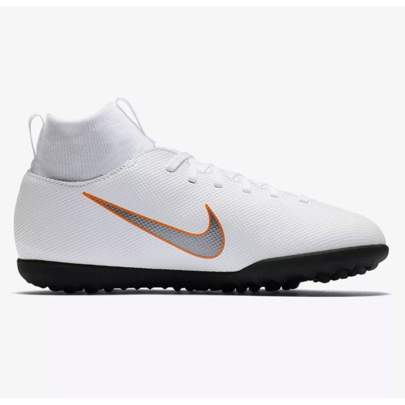 Nike Mercurial SuperflyX 6 Club Jr AH7345-107 chaussures de football multicolore blanche 1