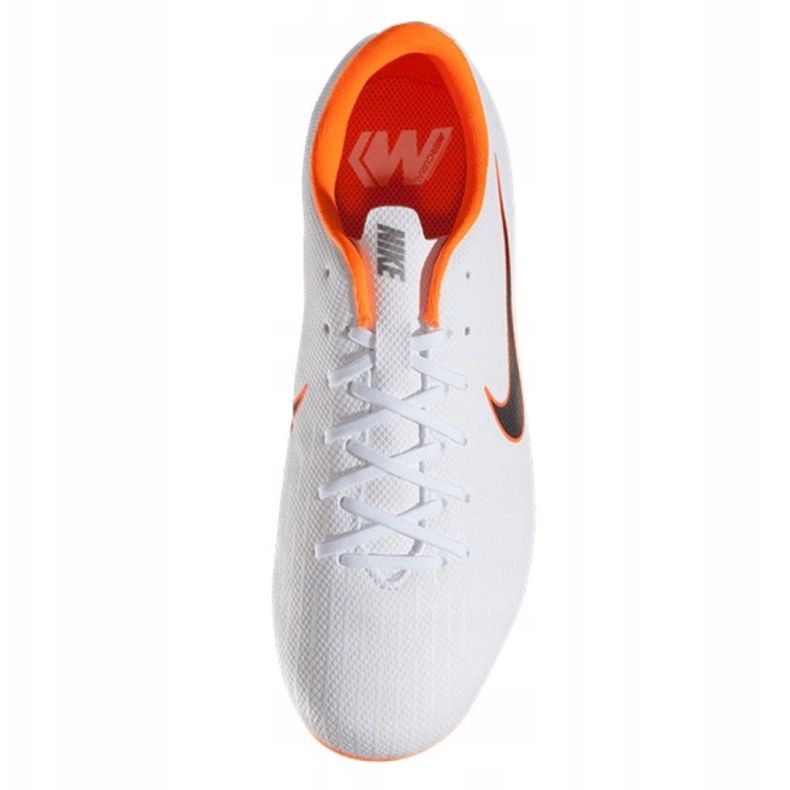 Nike Mercurial Vapor 12 Academy Gs Mg Jr AH7347-107 chaussures de football multicolore blanche 2