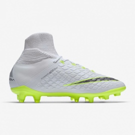 Chaussures de football Nike Hypervenom Phantom 3 Elite Dynamic Fit Fg Jr AJ3791-107 blanche blanche 2 Chaussures de football Nike Hypervenom Phantom 3 Elite Dynamic Fit Fg Jr AJ3791-107 blanche blanche 2
