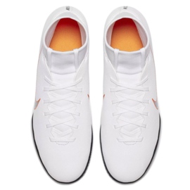 Nike Mercurial Superfly 6 Club Ic M AH7371-107 chaussures de football blanche blanche 1