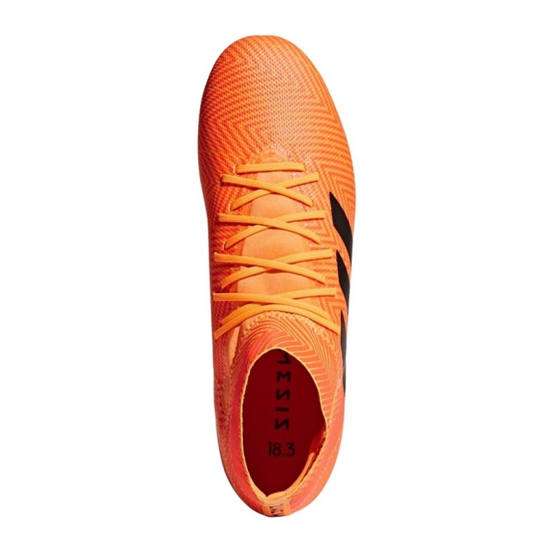 Chaussures de football Adidas Nemeziz 18.3 Fg M DA9590 orange orange 1