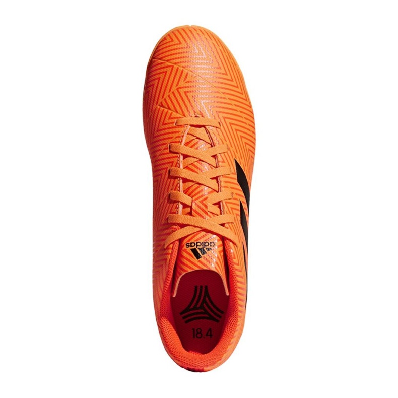 Chaussures de foot Adidas Nemeziz Tango 18.4 In M DA9620 orange orange 1