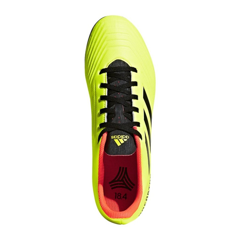 Chaussures de football Adidas Predator Tango 18.4 Tf M DB2141 multicolore jaune 2