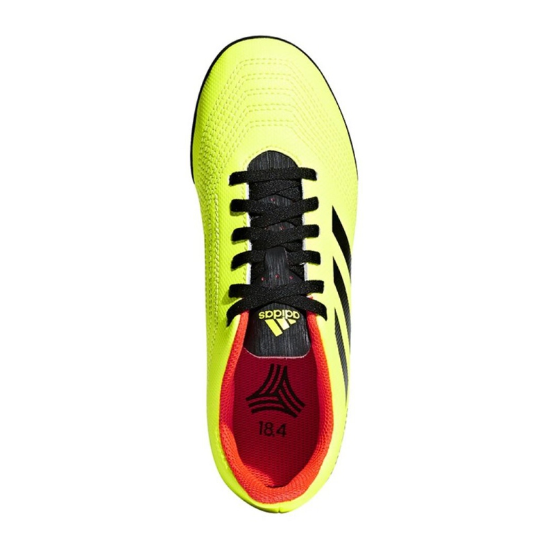 Chaussures de football Adidas Predator Tango 18.4 Tf Jr DB2340 jaune jaune 1