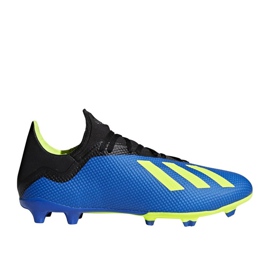 Adidas X 18.3 Fg M DA9335 chaussures de football multicolore bleu 1
