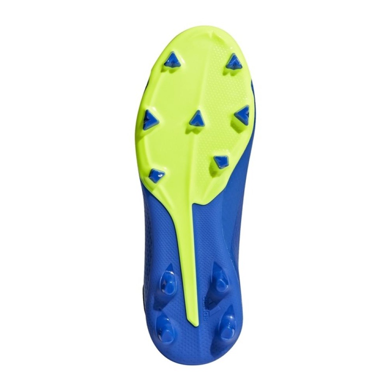 Adidas X 18.3 Fg Jr DB2416 chaussures de football bleu marine bleu 2