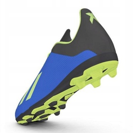 Chaussures de foot Adidas X 18.4 FxG Jr DB2419 multicolore bleu 3