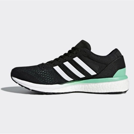 Chaussures running adidas Boston 6 W BB6421 le noir vert 1 Chaussures running adidas Boston 6 W BB6421 le noir vert 1