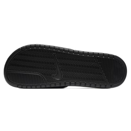 Claquette Nike Benassi Just Do It Print 631261-013 le noir 1