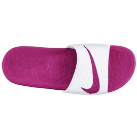 Claquette Nike Benassi Solarsoft 705475-160 blanche 1