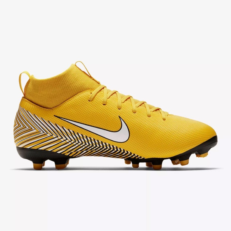 Nike Mercurial Superfly 6 Academy Mg Jr AO2895-710 chaussures de football multicolore jaune 1