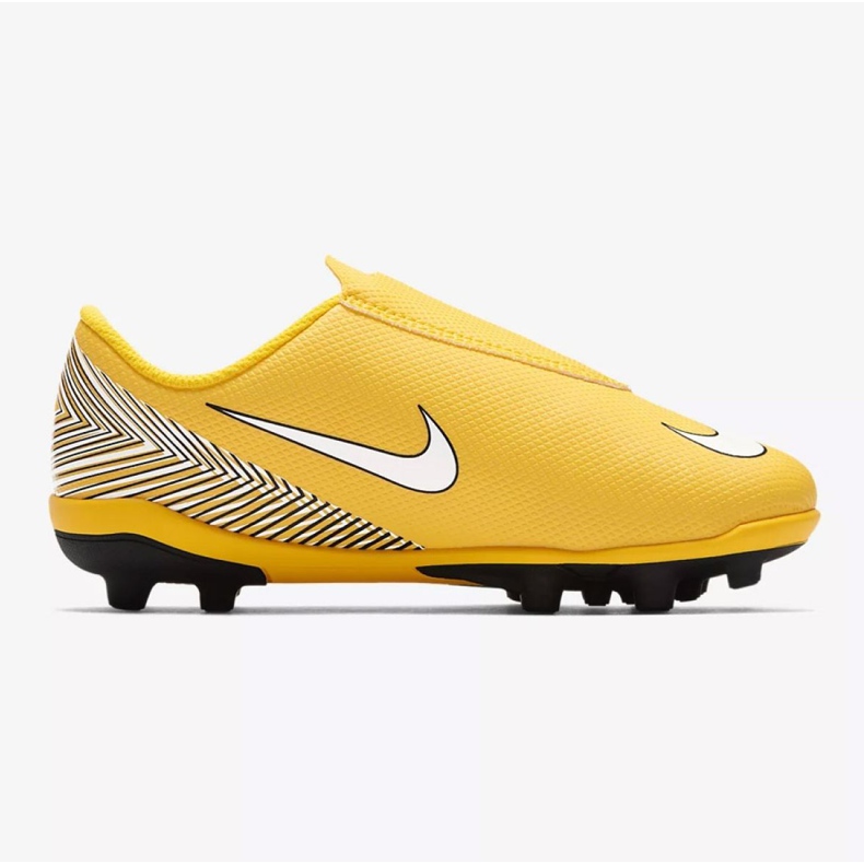 Chaussures de football Nike Mercurial Vapor 12 (V) Ps Neymar FG / MG Jr AO2897-710 jaune jaune 1