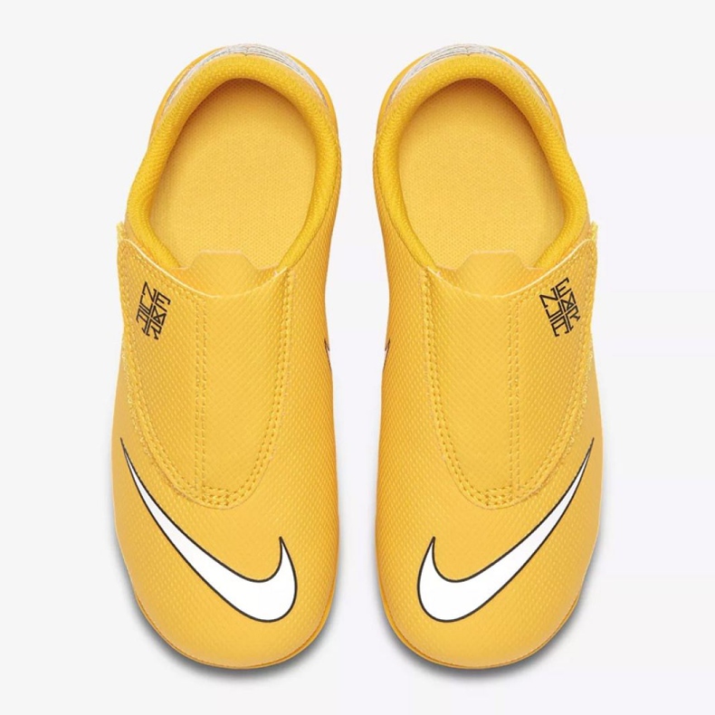 Chaussures de football Nike Mercurial Vapor 12 (V) Ps Neymar FG / MG Jr AO2897-710 jaune jaune 2