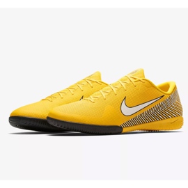 Chaussures de football Nike Mercurial Vapor 12 Academy Neymar Ic Jr AO3122-710 jaune jaune 3