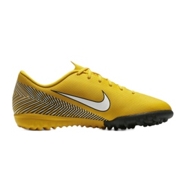Chaussure de football Nike Mercurial Vapor 12 Academy Neymar Tf Jr AO9476-710 jaune jaune 3