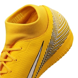 Chaussures d'intérieur Nike Mercurial Neymar SuperflyX 6 Academy Ic M AO9468-710 multicolore jaune 3