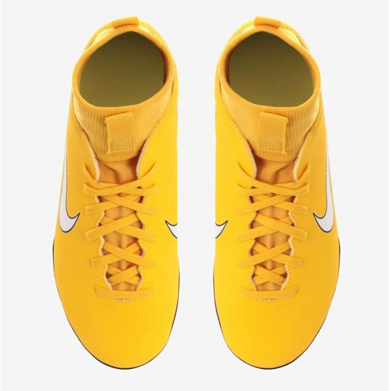 Chaussures indoor Nike Mercurial SuperflyX 6 Club Neymar Ic Jr AO2891-710 multicolore jaune 2