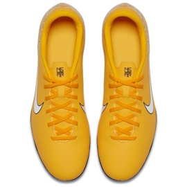 Nike Mercurial Vapor 12 Club Neymar Mg M AO3129-710 chaussures de football multicolore jaune 2