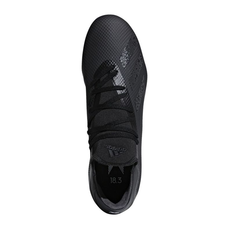 Adidas X 18.3 Fg M DB2185 chaussures de football le noir le noir 1 Adidas X 18.3 Fg M DB2185 chaussures de football le noir le noir 1