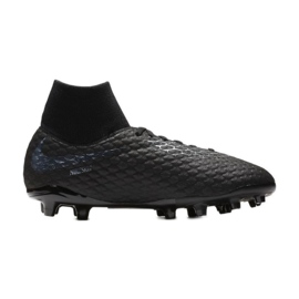 Chaussures de football Nike Hypervenom Phantom 3 Academy Df Fg Jr AH7287-001 le noir le noir 3