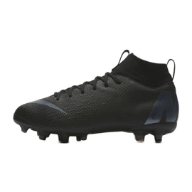 Nike Mercurial Superfly 6 Academy Gs Mg Jr AH7337-001 chaussures de football noir noir 1