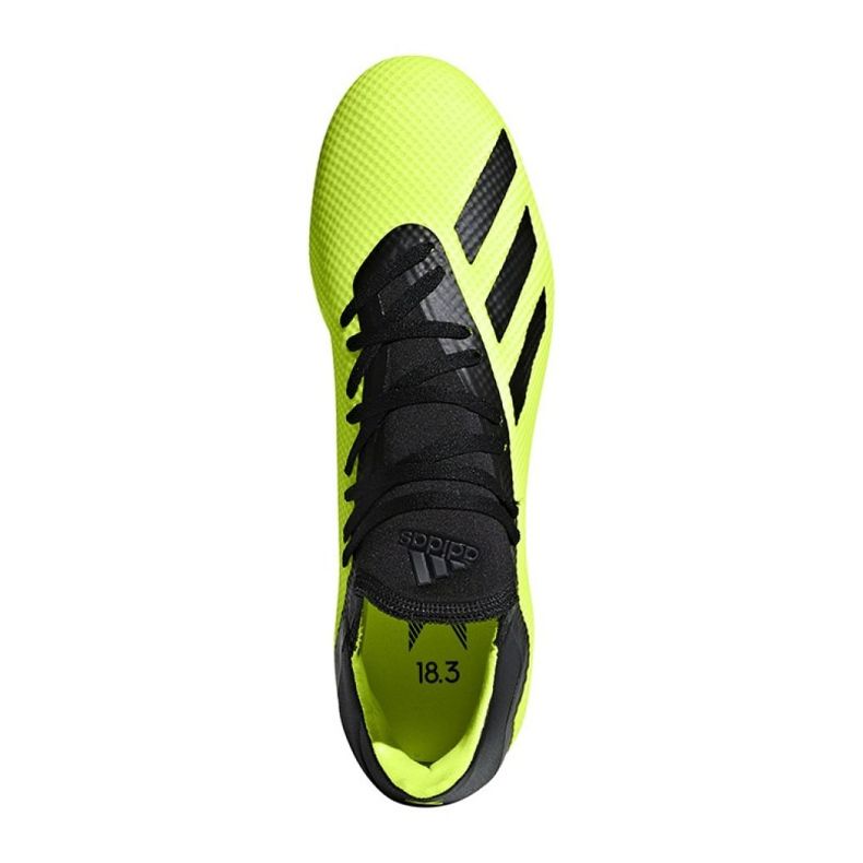 Chaussures de foot Adidas X 18.3 Fg M DB2183 jaune jaune 2