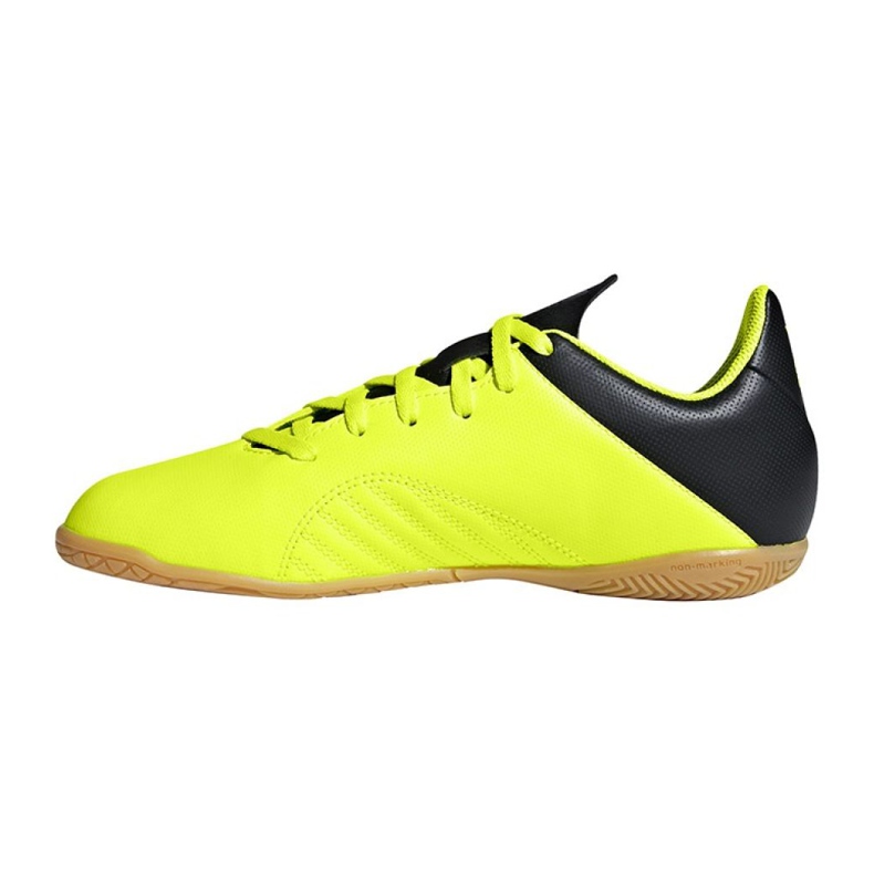 Chaussures de foot Adidas X Tango 18.4 In Jr DB2433 jaune jaune 1