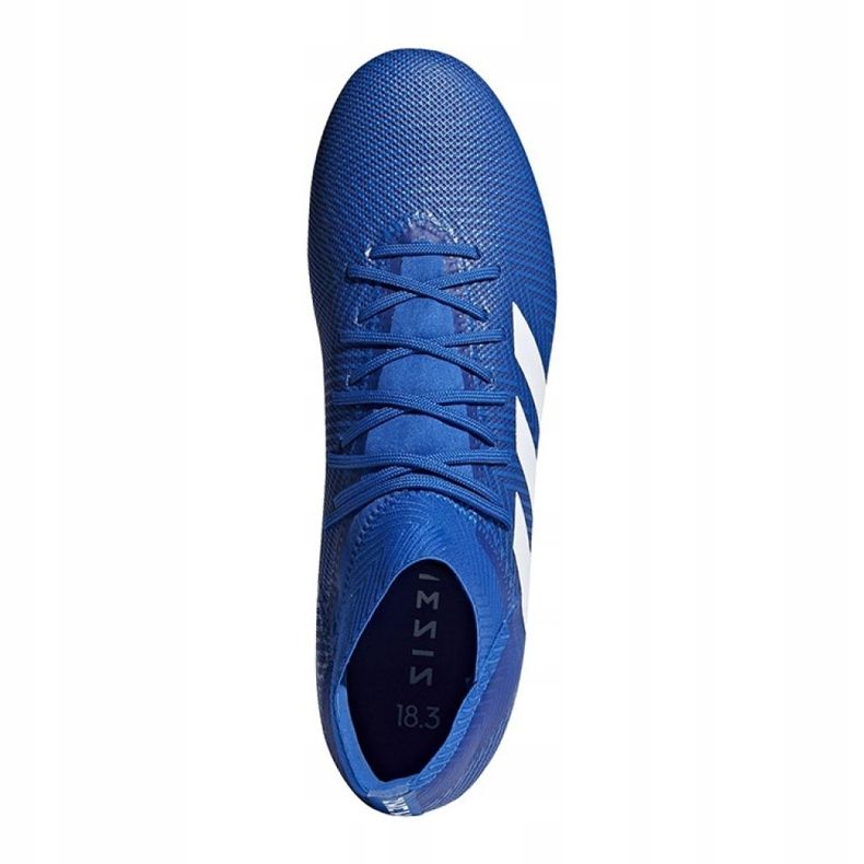 Chaussures de football Adidas Nemeziz 18.3 Fg M DB2109 multicolore bleu 1