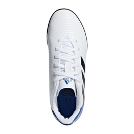Chaussures de foot Adidas Nemeziz Messi Tango In Jr DB2401 blanche blanche 1
