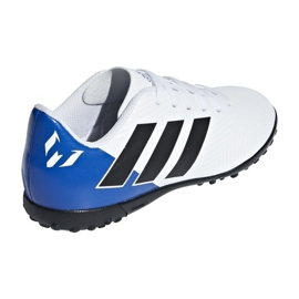Chaussures de foot Adidas Nemeziz Messi Tango In Jr DB2401 blanche blanche 2