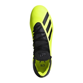 Adidas X 18.3 Sg M AQ0710 chaussures de football jaune jaune 1