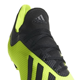 Adidas X 18.3 Sg M AQ0710 chaussures de football jaune jaune 2