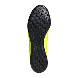Adidas X Tango 18.4 Tf M DB2479 chaussures de football jaune jaune 3
