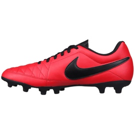 Chaussures de football Nike Majestry Fg M AQ7902-600 rouge rouge 1