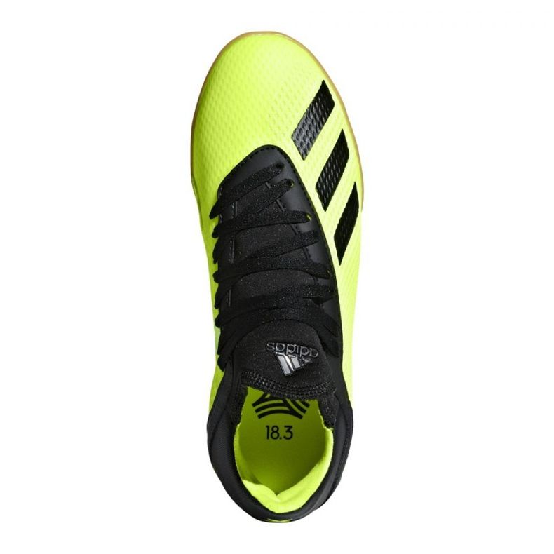 Chaussures indoor adidas X Tango 18.3 In Jr DB2426 jaune jaune 1