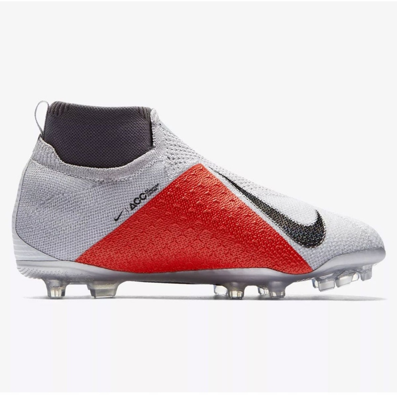 Chaussures de football Nike Phantom Vsn Elite Df Fg Jr AO3289-060 blanche blanche 1 Chaussures de football Nike Phantom Vsn Elite Df Fg Jr AO3289-060 blanche blanche 1