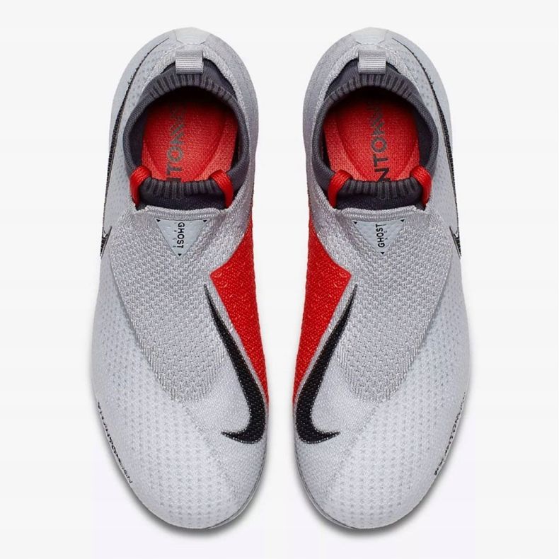 Chaussures de football Nike Phantom Vsn Elite Df Fg Jr AO3289-060 blanc blanc 2