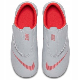 Nike Mercurial Vapor 12 Club Ps V Mg Jr AH7351-060 chaussures de football multicolore blanche 2