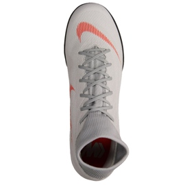Chaussures de football Nike Mercurial SuperflyX 6 Academy Tf M AH7370-060 multicolore blanche 1