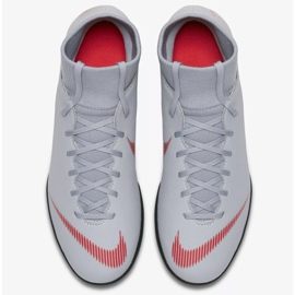 Chaussures de football Nike Mercurial SuperflyX 6 Club Tf M AH7372-060 gris gris 2
