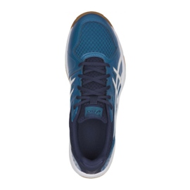 Asics Upcourt 3 M 1071A019-400 chaussures de volley-ball bleu bleu 2