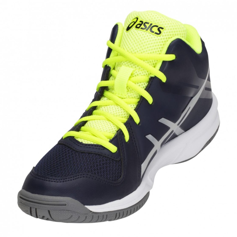 Chaussures de volley-ball Asics Gel Tactic Mt Gs Jr C732Y-400-400 multicolore bleu marin 2
