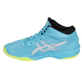 Chaussures de volley-ball Asics Gel-Volley Elite Ff Mt M B750N-400 multicolore bleu 1