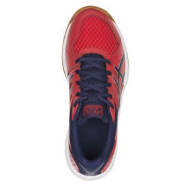Asics Upcourt 3 Jr 1074A005-600 chaussures de volley-ball rose rose 1