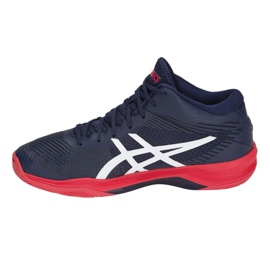 Chaussures de volley-ball Asics Volley Elite Ff Mt M B700N-400 bleu marin bleu marin 1