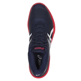 Chaussures de volley-ball Asics Volley Elite Ff Mt M B700N-400 bleu marin bleu marin 2
